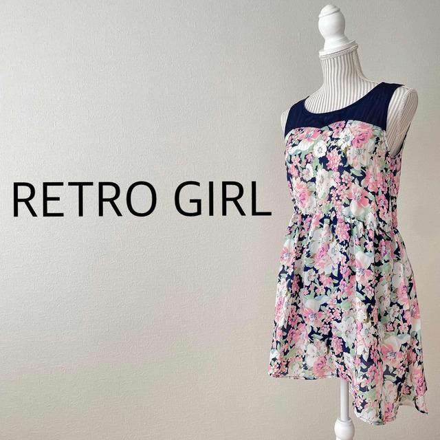 RETRO GIRL(レトロガール)のRETRO GIRL ワンピース レディースのワンピース(ミニワンピース)の商品写真