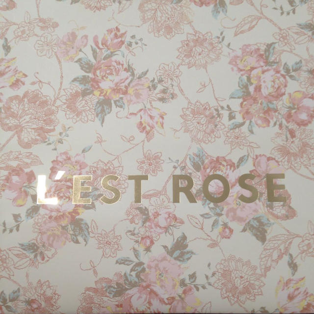 L'EST ROSE(レストローズ)のレストローズ最新ショップ袋2枚セット薔薇 レディースのバッグ(ショップ袋)の商品写真