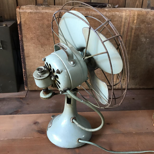 VINTAGE  SHIBAURA  FAN エンタメ/ホビーの美術品/アンティーク(その他)の商品写真