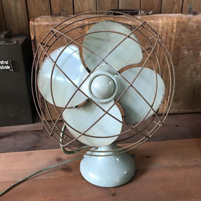 VINTAGE  SHIBAURA  FAN エンタメ/ホビーの美術品/アンティーク(その他)の商品写真