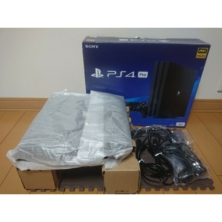 プレイステーション4(PlayStation4)のPS4 Pro 1TB ブラック 型番:CUH-7100 保証有(家庭用ゲーム機本体)