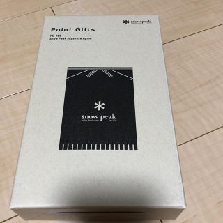 スノーピーク(Snow Peak)の新品未使用 スノーピーク 前掛け(その他)