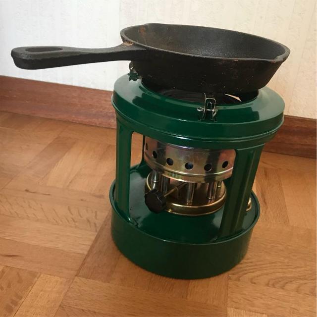 灯油 クッキングコンロ ストーブ 送料込み 予備芯付属 キャンプに スポーツ/アウトドアのアウトドア(調理器具)の商品写真