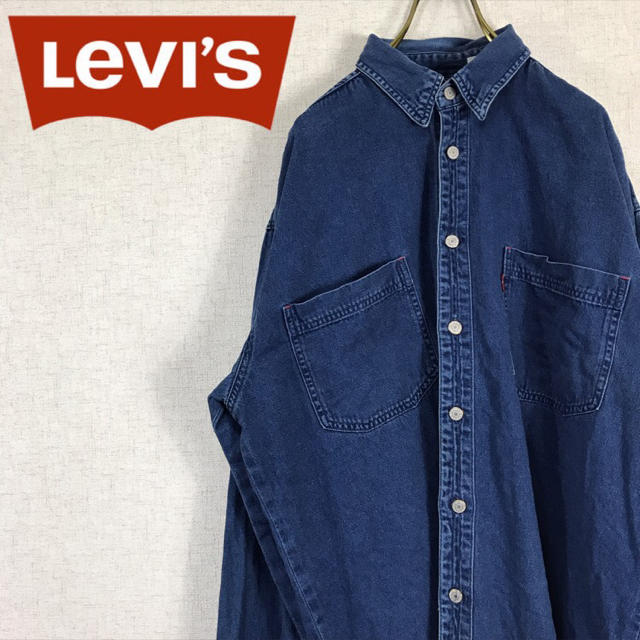 Levi's(リーバイス)のLevi's リーバイス デニムシャツ Lサイズ メンズのトップス(シャツ)の商品写真