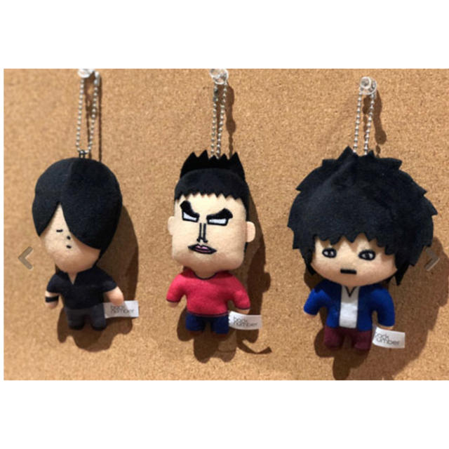 【新品】backnumberメンバーぬいぐるみキーホルダー 【新品】backnumberメンバーぬいぐるみキーホルダー