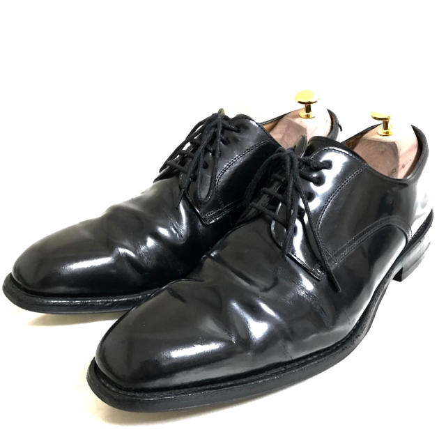 ブラック黒◯サイズ【美品】REGAL プレーントゥ 26EEE 革靴 ビジネスシューズ 本革