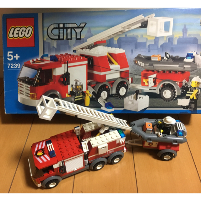 Lego(レゴ)のレゴ はしご車7239 再お値下げ中！ キッズ/ベビー/マタニティのおもちゃ(積み木/ブロック)の商品写真