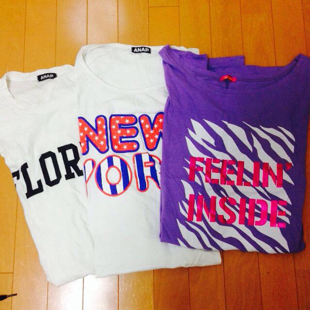 ANAP(アナップ)のANAP＊BIG Tシャツ レディースのトップス(Tシャツ(半袖/袖なし))の商品写真