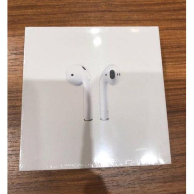 新品未開封 MMEF2J/A アップル 純正品 Apple AirPods - ヘッドフォン ...