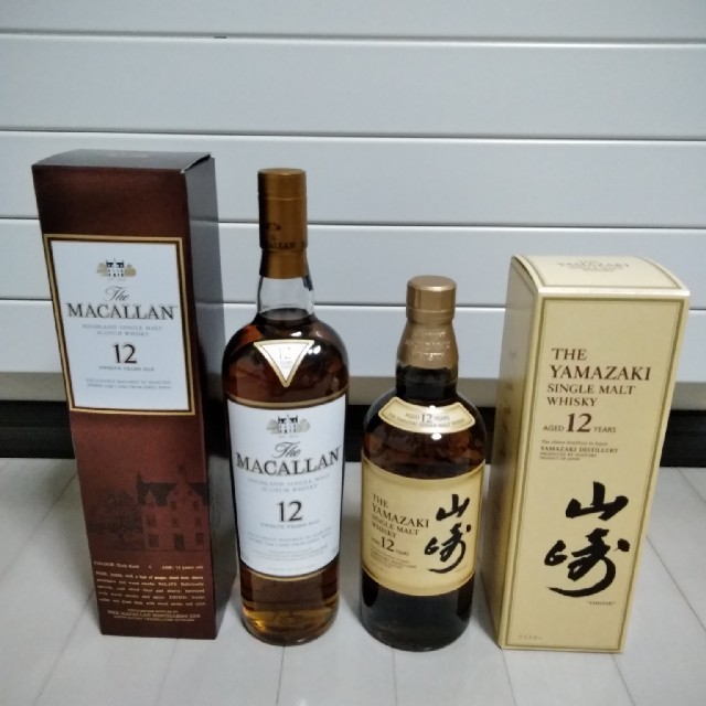 山崎 12年 & ザ・マッカラン12年 山崎 12年 & ザ・マッカラン12年
