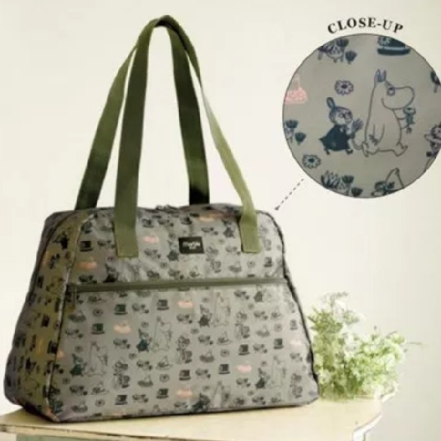 未使用ムーミン × マーブルシュッド花とムーミンの北欧バッグとふっくらポーチ

 レディースのバッグ(トートバッグ)の商品写真