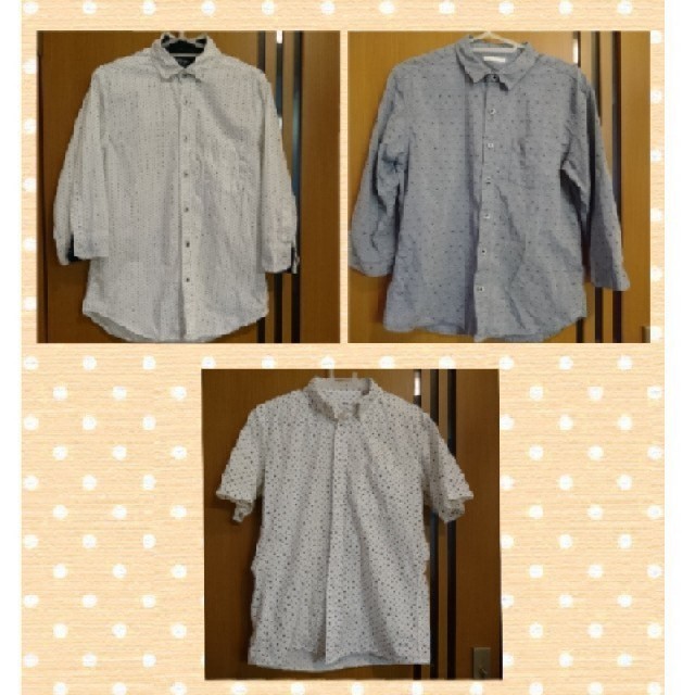 GU(ジーユー)のユニクロ・ジーユー他☆シャツ3枚セット メンズのトップス(シャツ)の商品写真