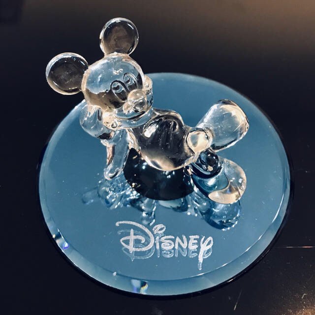 Disney(ディズニー)のミッキー  ガラス細工  エンタメ/ホビーの美術品/アンティーク(ガラス)の商品写真