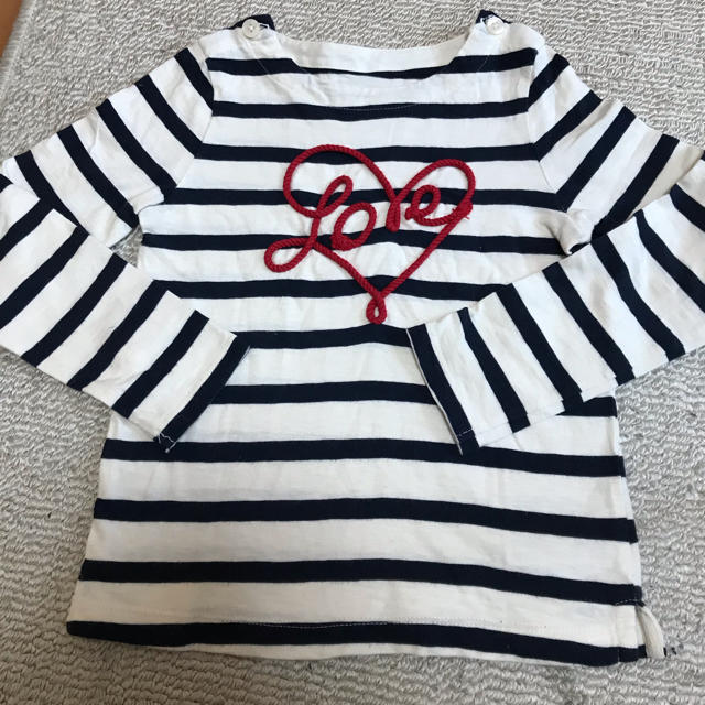 babyGAP(ベビーギャップ)の新品‼️GAPロンティー♪110 キッズ/ベビー/マタニティのキッズ服女の子用(90cm~)(Tシャツ/カットソー)の商品写真