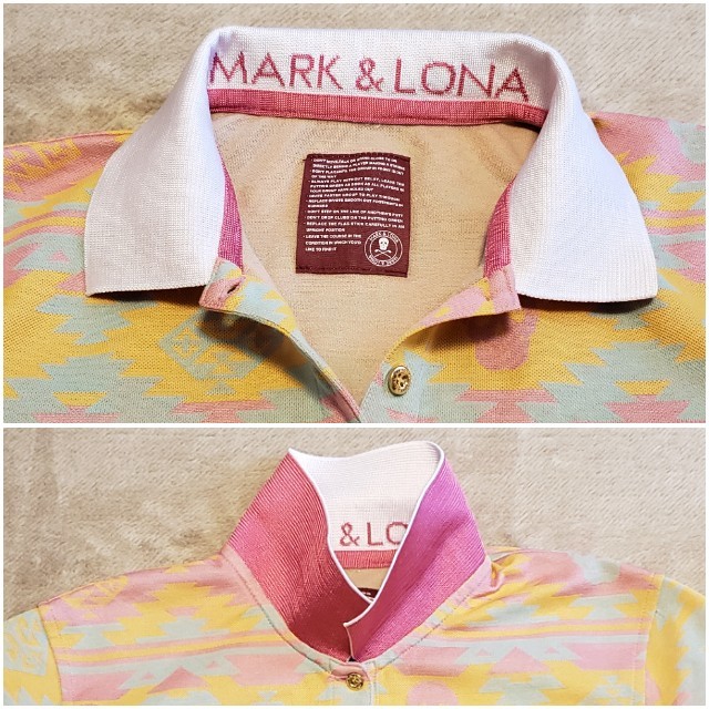 MARK&LONA(マークアンドロナ)の美品！ MARK&LONA
ポロシャツ
レディース Mサイズ スポーツ/アウトドアのゴルフ(ウエア)の商品写真