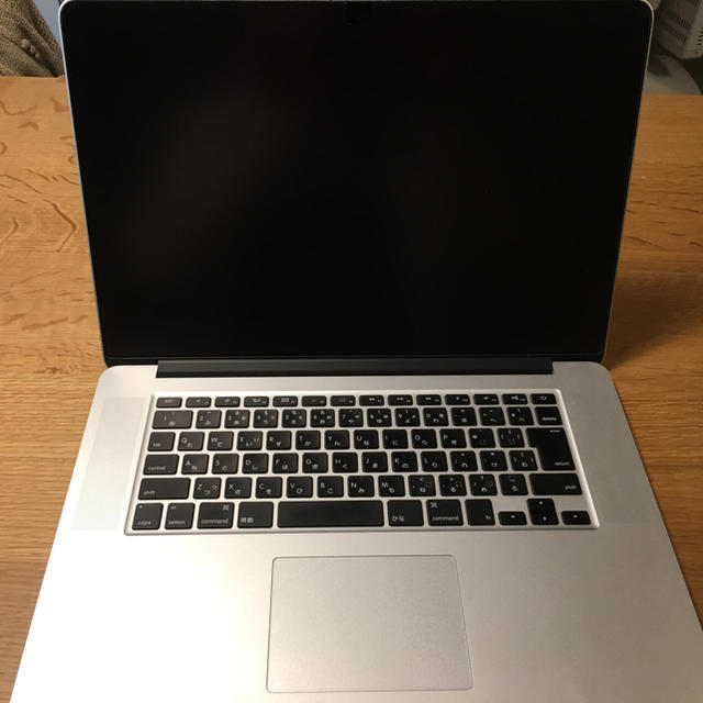 ノートPC15インチMacBook Pro Retinaディスプレイモデル：2.3GHz