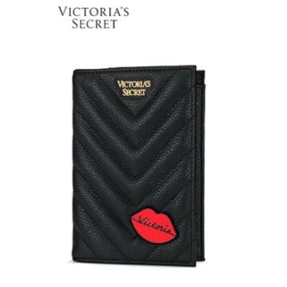 ヴィクトリアズシークレット(Victoria's Secret)の新品新作♡ヴィクトリアズシークレットパスポートケースBLACK(名刺入れ/定期入れ)