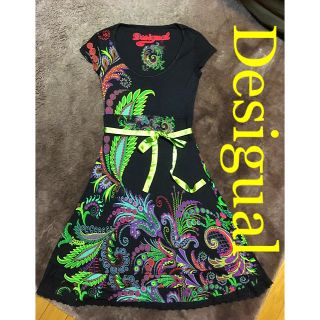 デシグアル(DESIGUAL)のデシグアル ワンピース (L)(ロングワンピース/マキシワンピース)