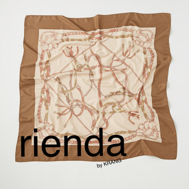 rienda(リエンダ)のrienda スカーフ レディースのファッション小物(バンダナ/スカーフ)の商品写真