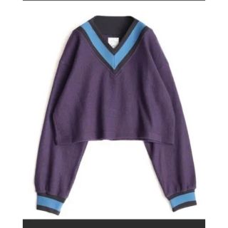 シャリーフ(SHAREEF)のNEP WOOL SHORT PULL OVER （シャリーフ）(ニット/セーター)