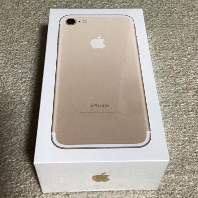 iPhone - iPhone7 32GB. ゴールド新品未開封、一括購入、残債なし