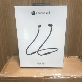 サカイ(sacai)のBeatsX イヤフォン sacai Special Edition ブラック(ヘッドフォン/イヤフォン)