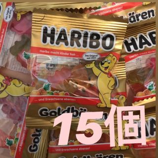 ゴールデンベア(Golden Bear)のハリボー ミニゴールドベア 15個(菓子/デザート)