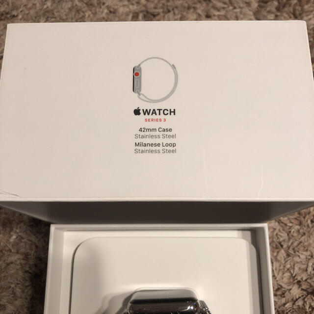 Apple Watch(アップルウォッチ)のApple Watch Series3 GPS+Cellularモデル 42mm メンズの時計(腕時計(デジタル))の商品写真