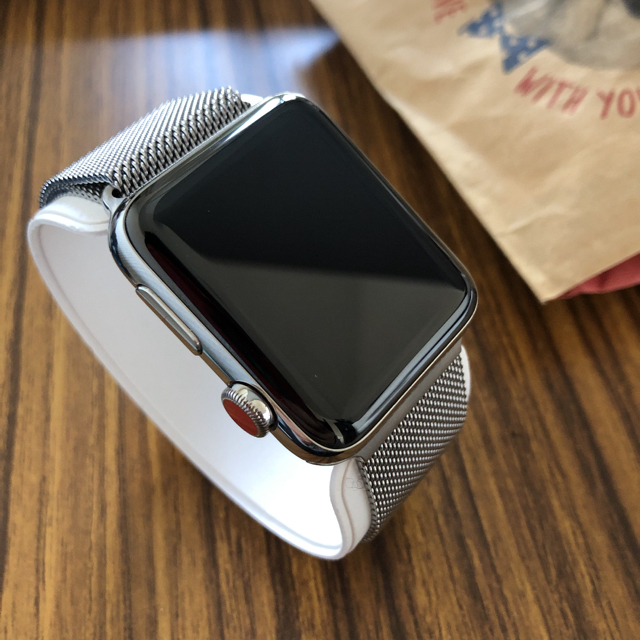 Apple Watch(アップルウォッチ)のApple Watch Series3 GPS+Cellularモデル 42mm メンズの時計(腕時計(デジタル))の商品写真