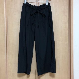 ベルシュカ(Bershka)の黒 ワイドパンツ(カジュアルパンツ)