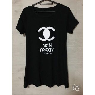 シャネル(CHANEL)のAライン Ｔシャツ 半袖  （Ｍ）(Tシャツ(半袖/袖なし))