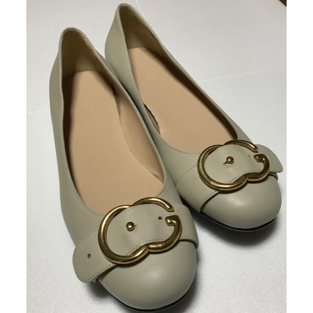 新品 GUCCI パンプス マーモントフラットシューズ 【後払い手数料無料