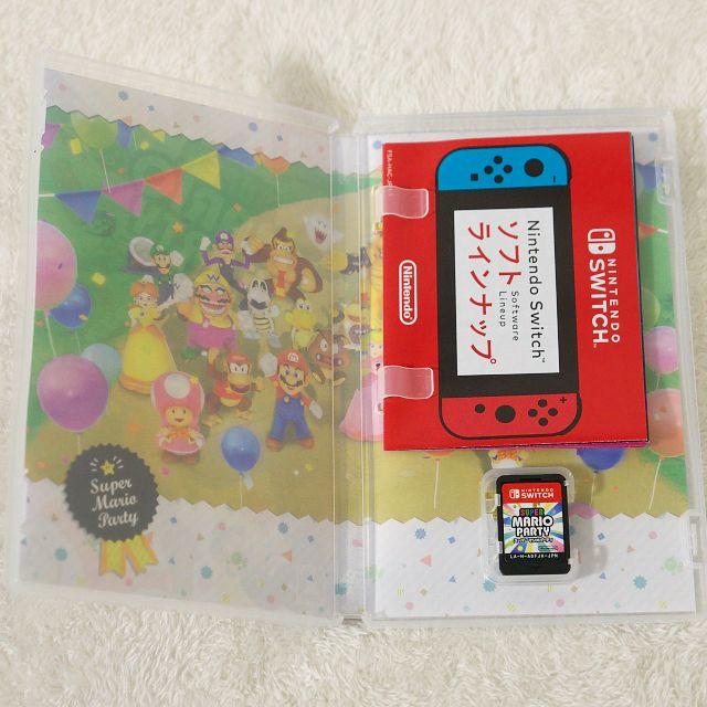 Nintendo Switch(ニンテンドースイッチ)のスーパー マリオパーティー エンタメ/ホビーのゲームソフト/ゲーム機本体(携帯用ゲームソフト)の商品写真