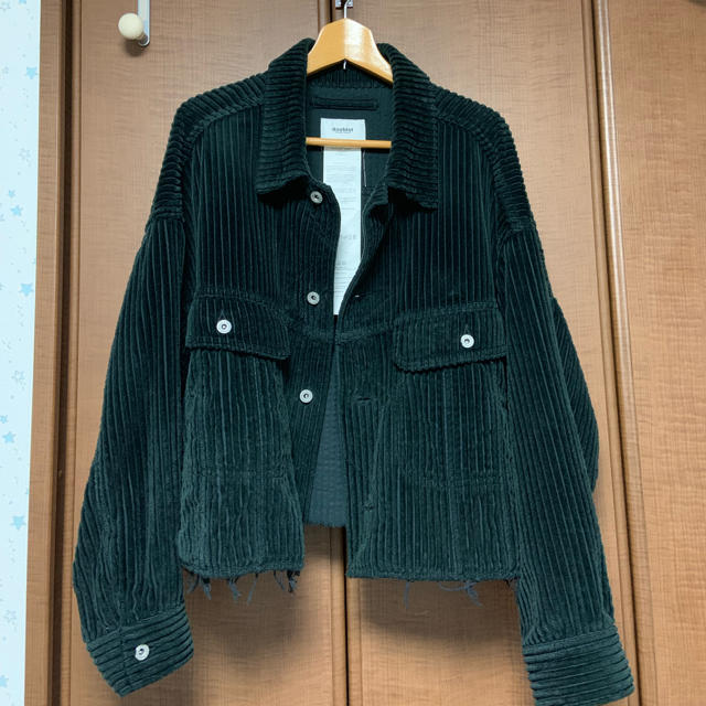 Balenciaga(バレンシアガ)の18aw CUT OFF OVERSIZED CORDUROY JACKET メンズのジャケット/アウター(Gジャン/デニムジャケット)の商品写真