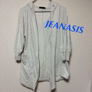 ジーナシス(JEANASIS)の七分袖♡ロングパーカー(パーカー)