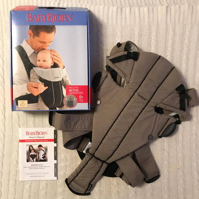 BABYBJORN(ベビービョルン)の【sale】ベビービョルン ベビーキャリア オーガニック キッズ/ベビー/マタニティの外出/移動用品(抱っこひも/おんぶひも)の商品写真