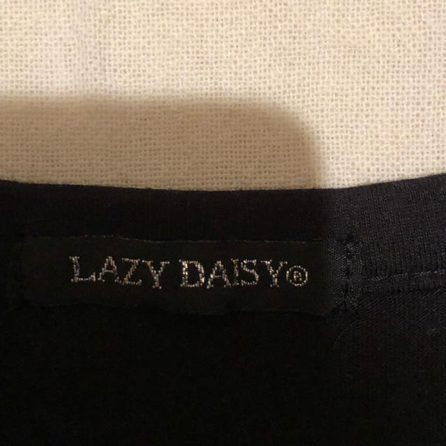 LAZY DAISY 長袖Tシャツ ふわもこスカル Mサイズ レディースのトップス(Tシャツ(長袖/七分))の商品写真