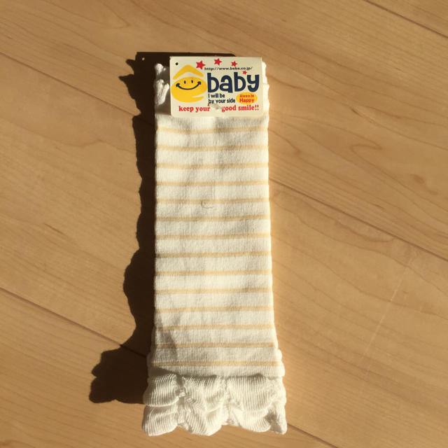 e.a.B(エーアーベー)のベビー レッグウォーマー 冷房対策に bebe eab キッズ/ベビー/マタニティのこども用ファッション小物(レッグウォーマー)の商品写真