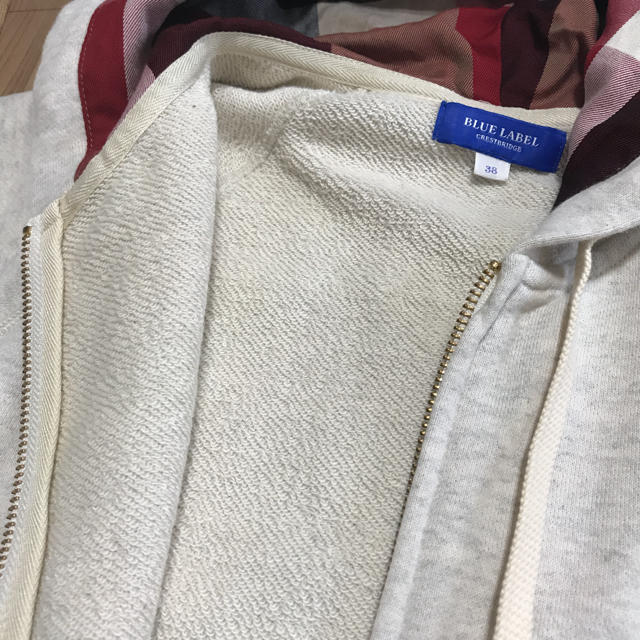 BURBERRY BLUE LABEL(バーバリーブルーレーベル)の新品 クレストブリッジ ☆パーカー レディースのトップス(パーカー)の商品写真