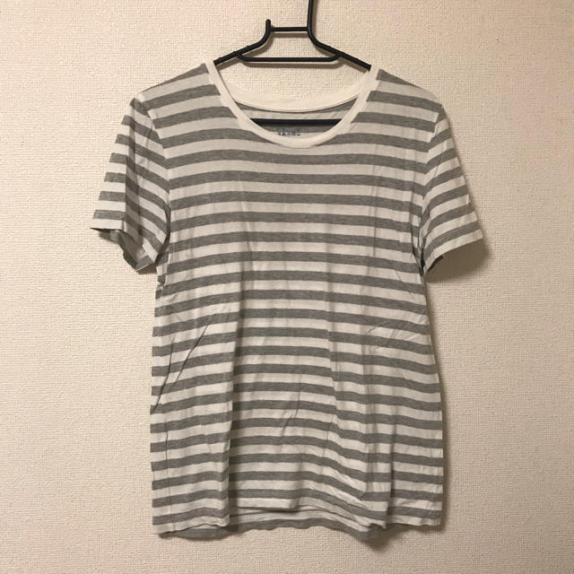 MUJI (無印良品)(ムジルシリョウヒン)の無印良品ボーダーカットソー レディースのトップス(Tシャツ(半袖/袖なし))の商品写真