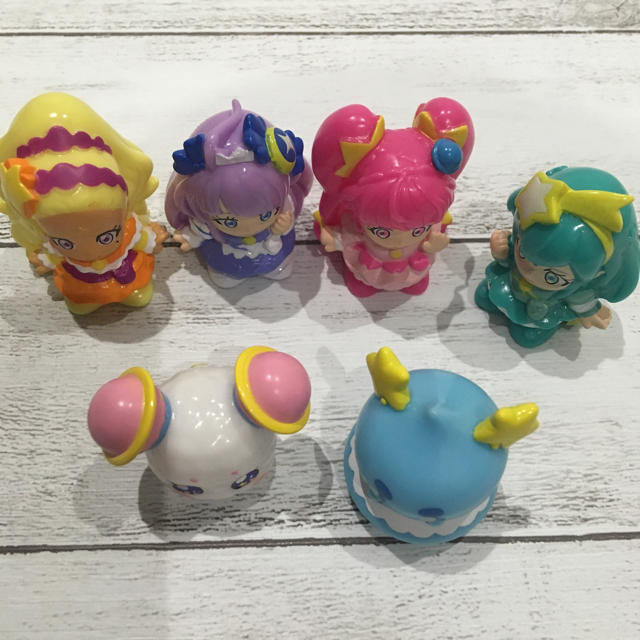 スター☆トゥインクルプリキュア すくい人形 6個 エンタメ/ホビーのおもちゃ/ぬいぐるみ(キャラクターグッズ)の商品写真