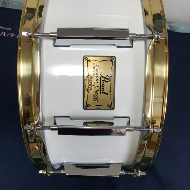 極上 ワンピースメイプル pearl  custom classic 楽器のドラム(スネア)の商品写真