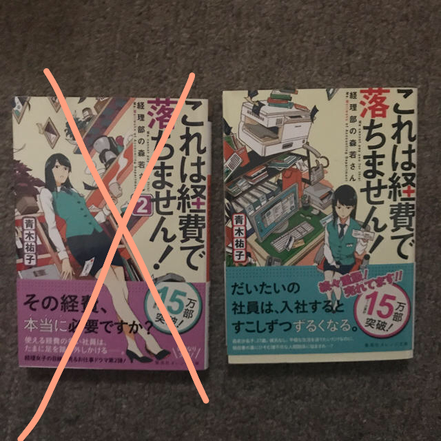 集英社(シュウエイシャ)のこれは経費で落ちません！  右側のみ エンタメ/ホビーの本(文学/小説)の商品写真