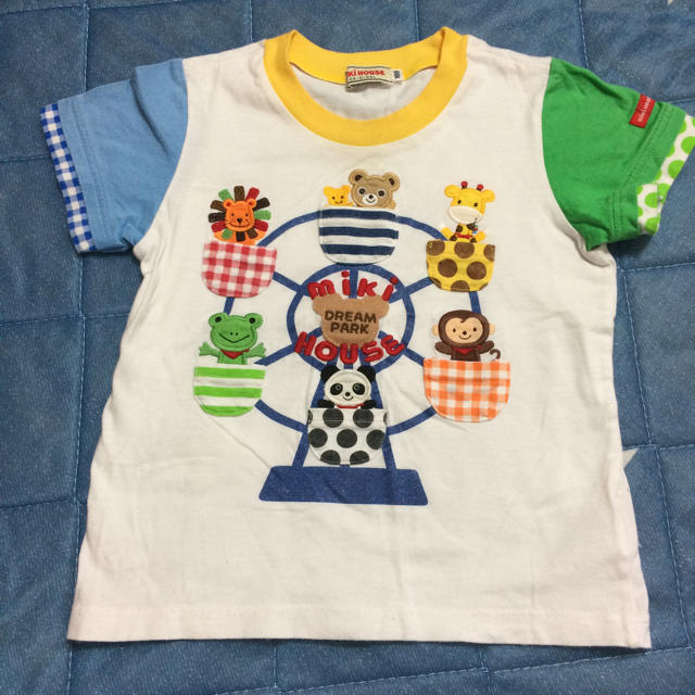 mikihouse(ミキハウス)のミキハウス メリーゴーランド Tシャツ 100㎝ キッズ/ベビー/マタニティのキッズ服男の子用(90cm~)(Tシャツ/カットソー)の商品写真