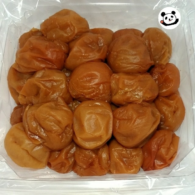 はちみつ味 南高梅 つぶれ梅 1kg  ３-②  実物画像です 食品/飲料/酒の加工食品(漬物)の商品写真