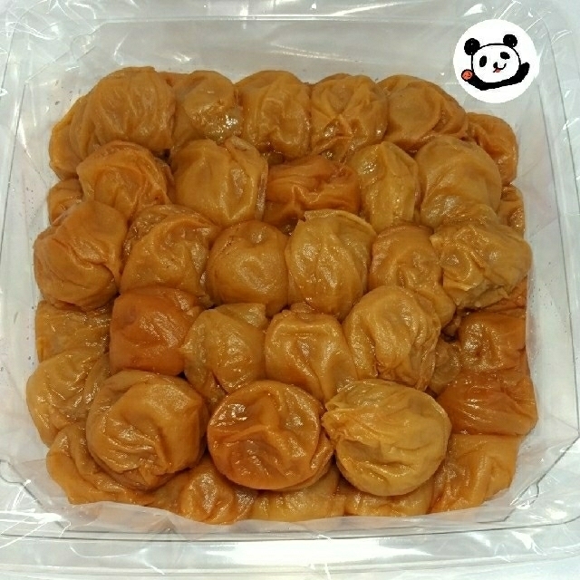 うす塩味 南高梅 つぶれ梅1kg×2　1-④⑤　実物画像です 食品/飲料/酒の加工食品(漬物)の商品写真