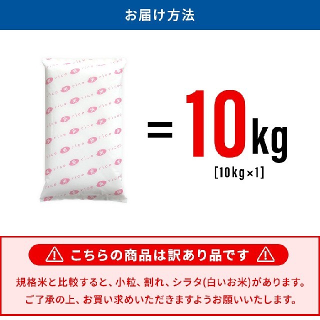 
「価格重視」近江ブレンド米１０ｋｇ　３０年滋賀県産　送料無料　生活応援 食品/飲料/酒の食品(米/穀物)の商品写真