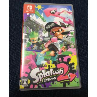 ニンテンドースイッチ(Nintendo Switch)の【美品】スプラトゥーン2 ソフト(家庭用ゲームソフト)