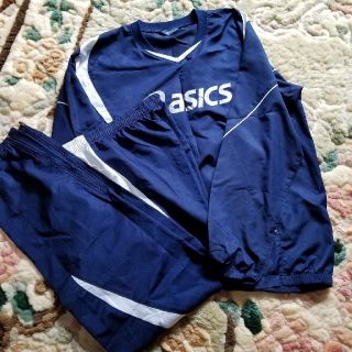 アシックス(asics)のビステ上下セット【サイズＯ】(ジャージ)