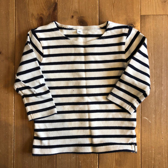 MUJI (無印良品)(ムジルシリョウヒン)の無印良品 長袖Tシャツ キッズ/ベビー/マタニティのキッズ服男の子用(90cm~)(Tシャツ/カットソー)の商品写真